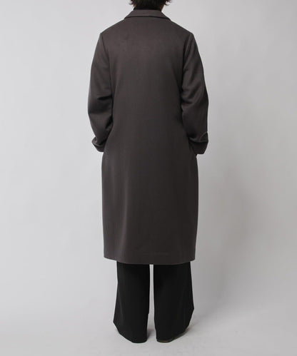 海狸毛呢經典切斯特大衣