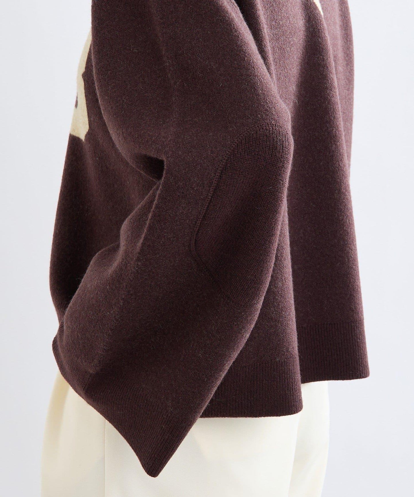 【à Nice (ア ・ニース)】數字圖案針織衫/預計10月下旬發貨