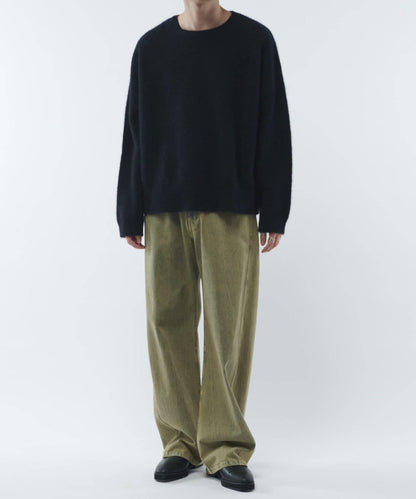 羊毛輕薄針織套頭衫