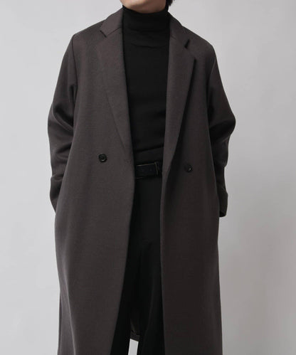 海狸毛呢經典切斯特大衣