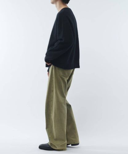 羊毛輕薄針織套頭衫