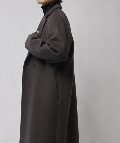 海狸毛呢經典切斯特大衣