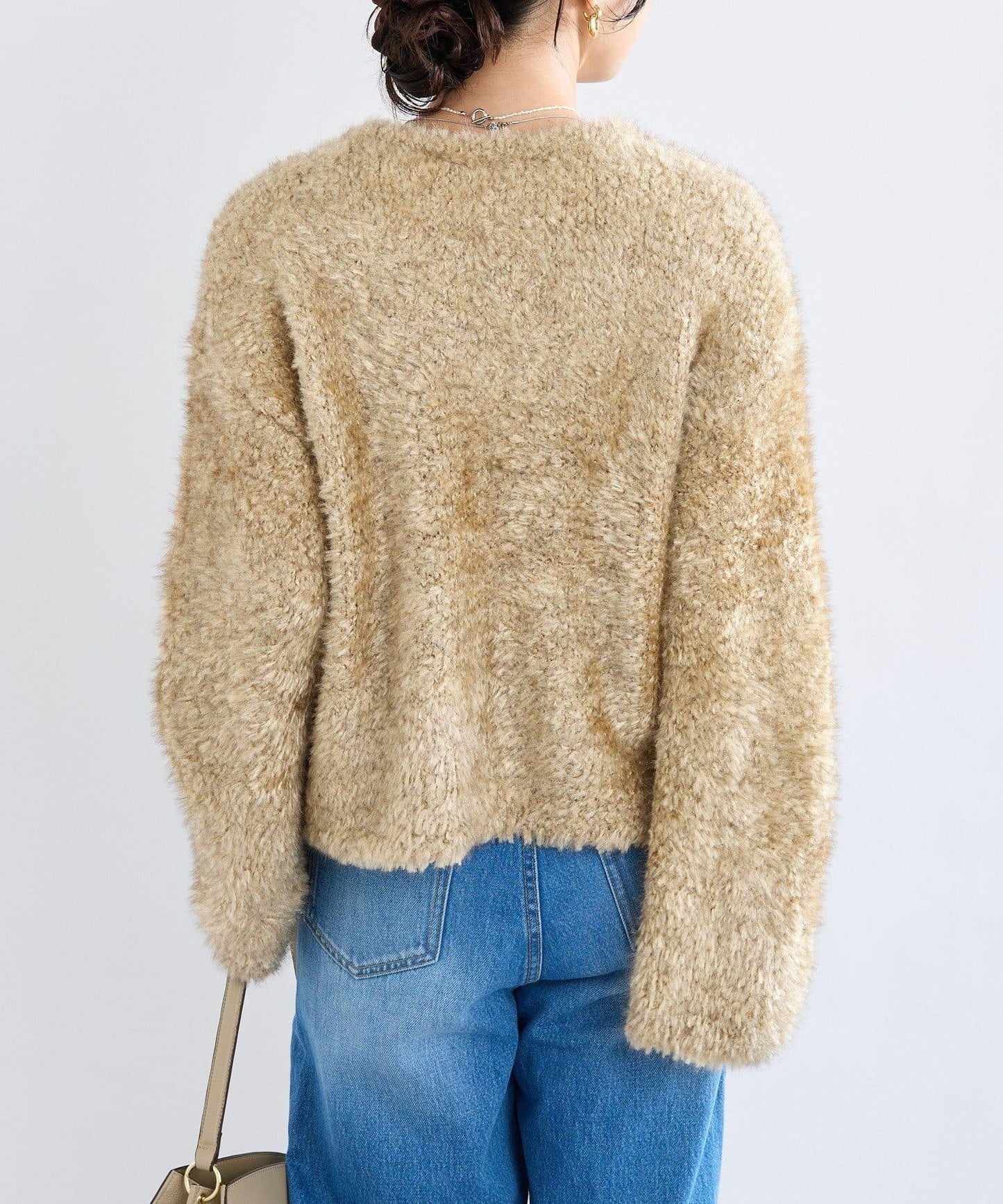 【RIVE DROITE】針織毛皮夾克