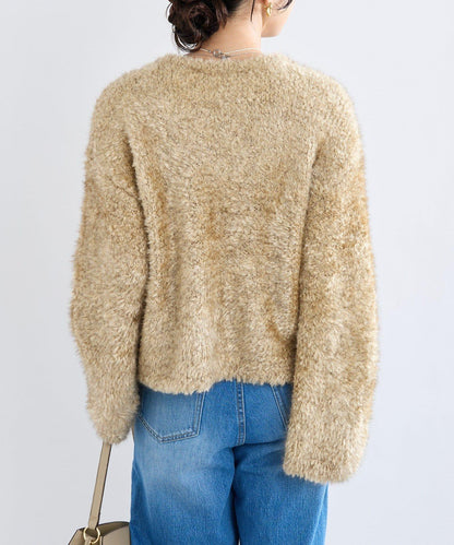 【RIVE DROITE】針織毛皮夾克