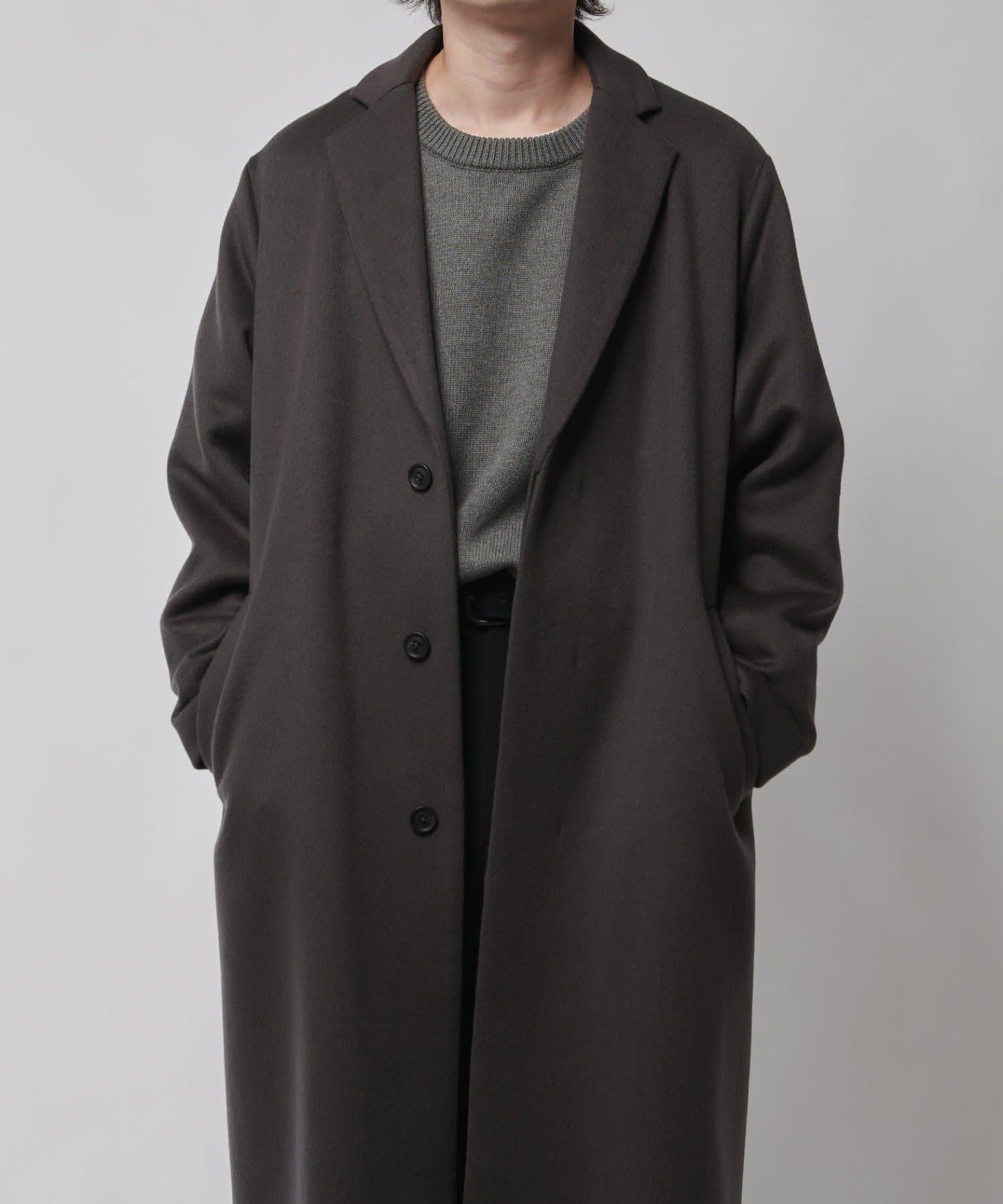 海狸呢單排切斯特大衣