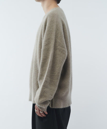 羊毛輕薄針織套頭衫