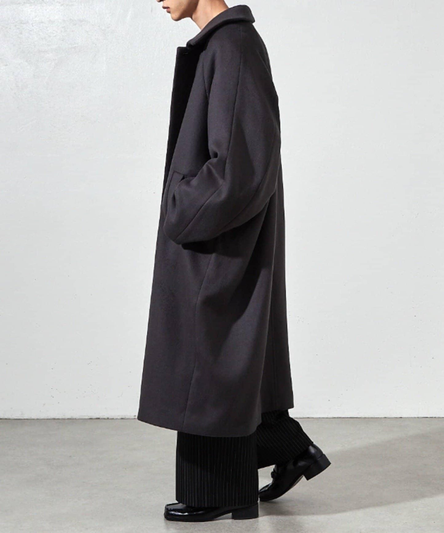 海狸絨加厚長款大衣