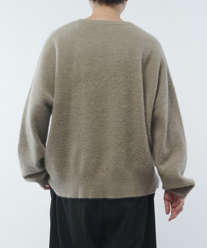 羊毛輕薄針織套頭衫