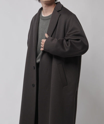 海狸呢單排切斯特大衣