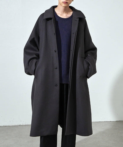 海狸絨加厚長款大衣