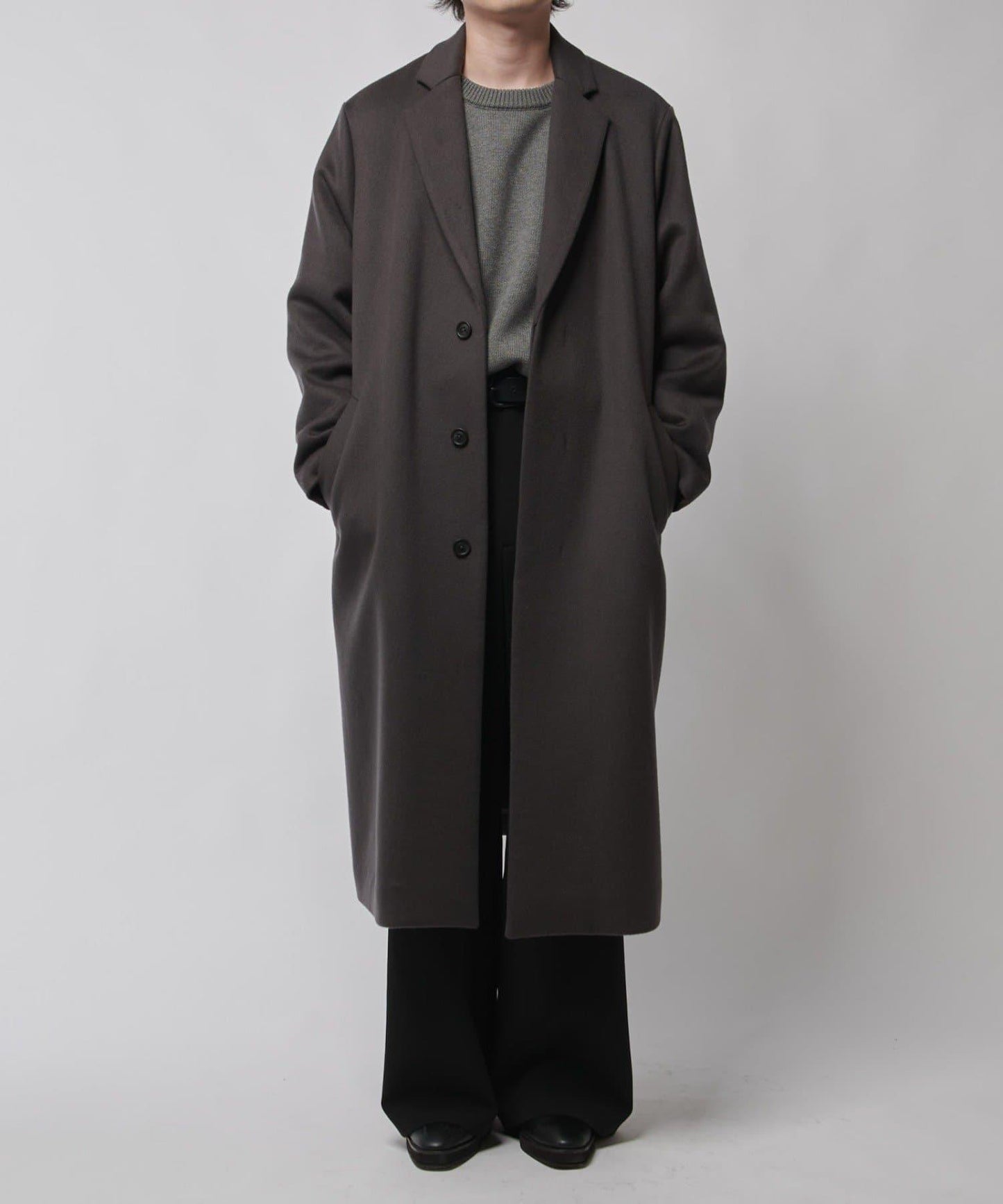 海狸呢單排切斯特大衣