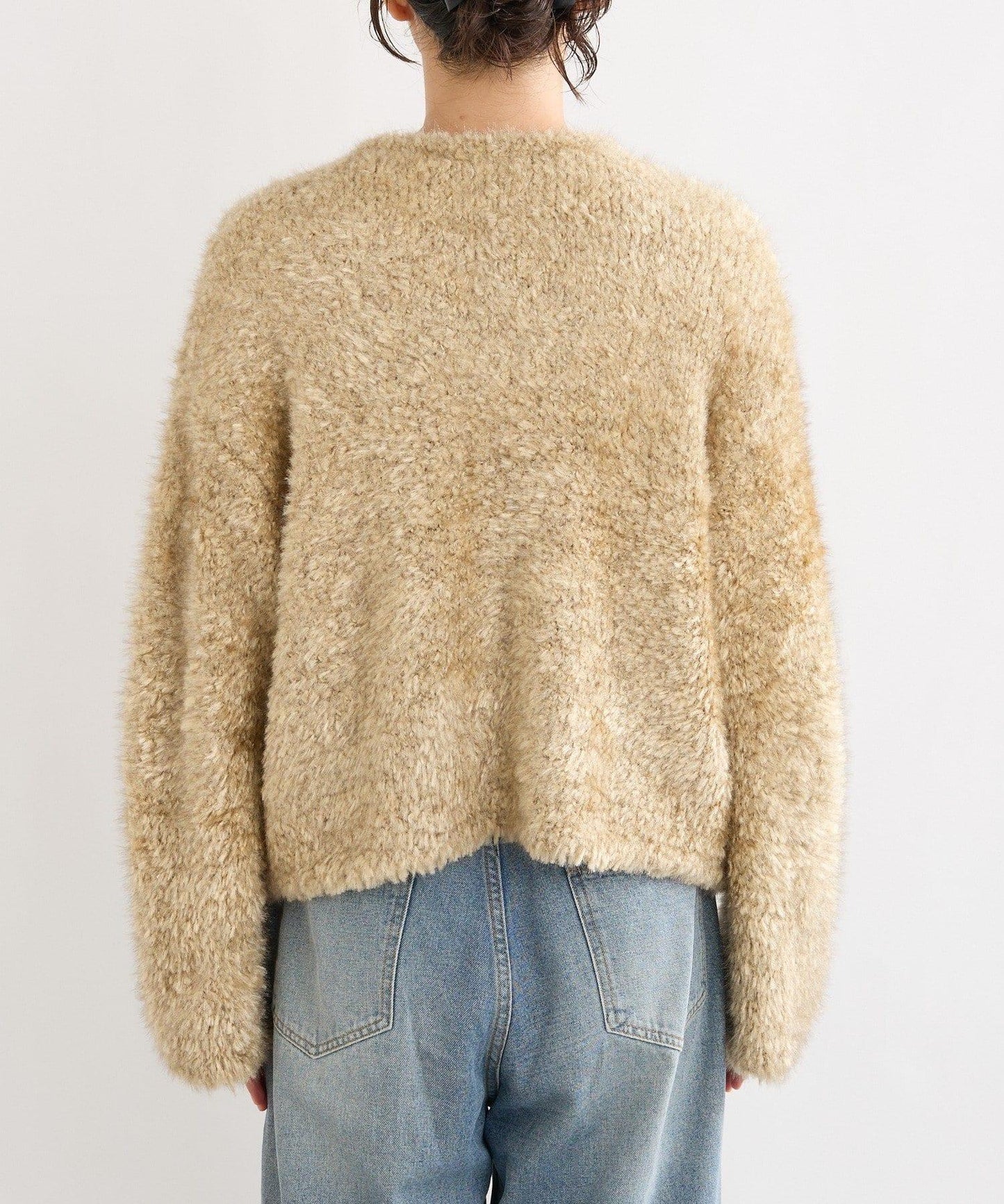 【RIVE DROITE】針織毛皮夾克