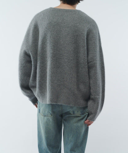 羊毛輕薄針織套頭衫