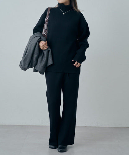 高領針織套頭衫