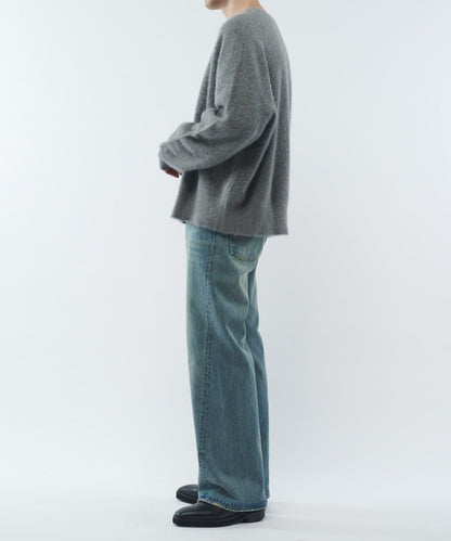 羊毛輕薄針織套頭衫