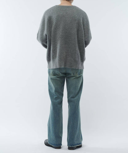 羊毛輕薄針織套頭衫