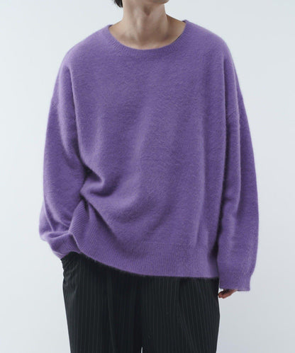 羊毛輕薄針織套頭衫