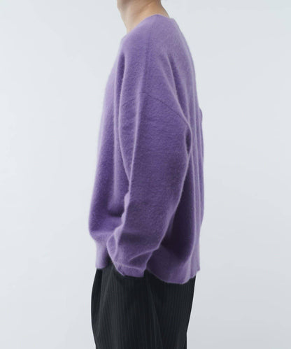 羊毛輕薄針織套頭衫