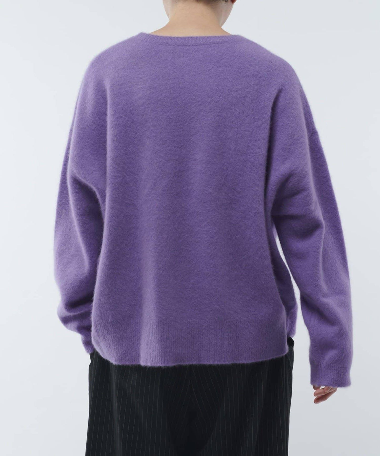 羊毛輕薄針織套頭衫