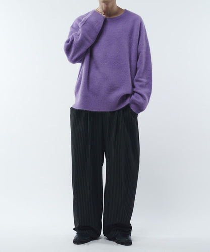 羊毛輕薄針織套頭衫