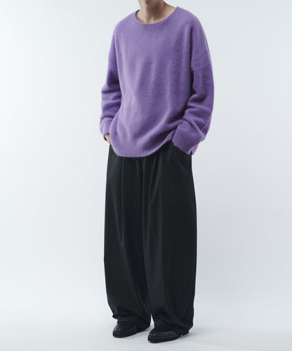 羊毛輕薄針織套頭衫