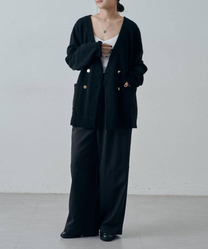 抽繩設計寬鬆休閒褲