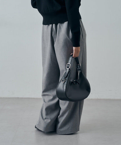 抽繩設計寬鬆休閒褲