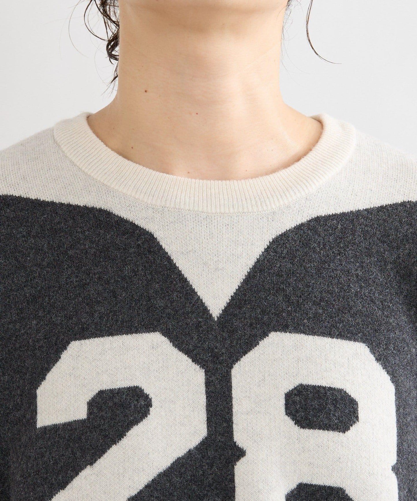 【RIVE DROITE】數字編號針織衫