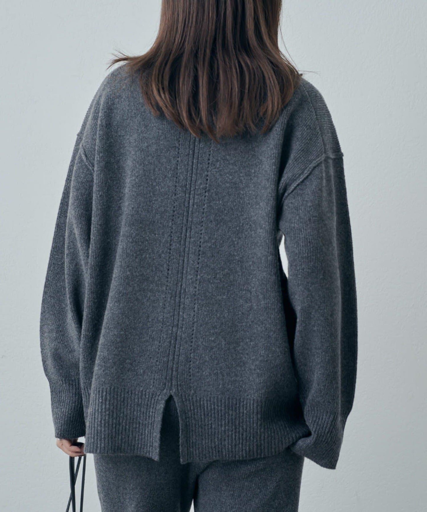 高領針織套頭衫