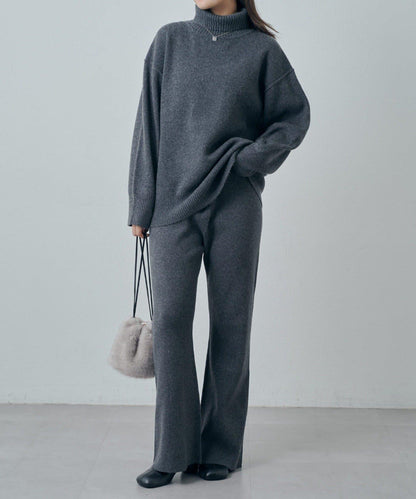 高領針織套頭衫