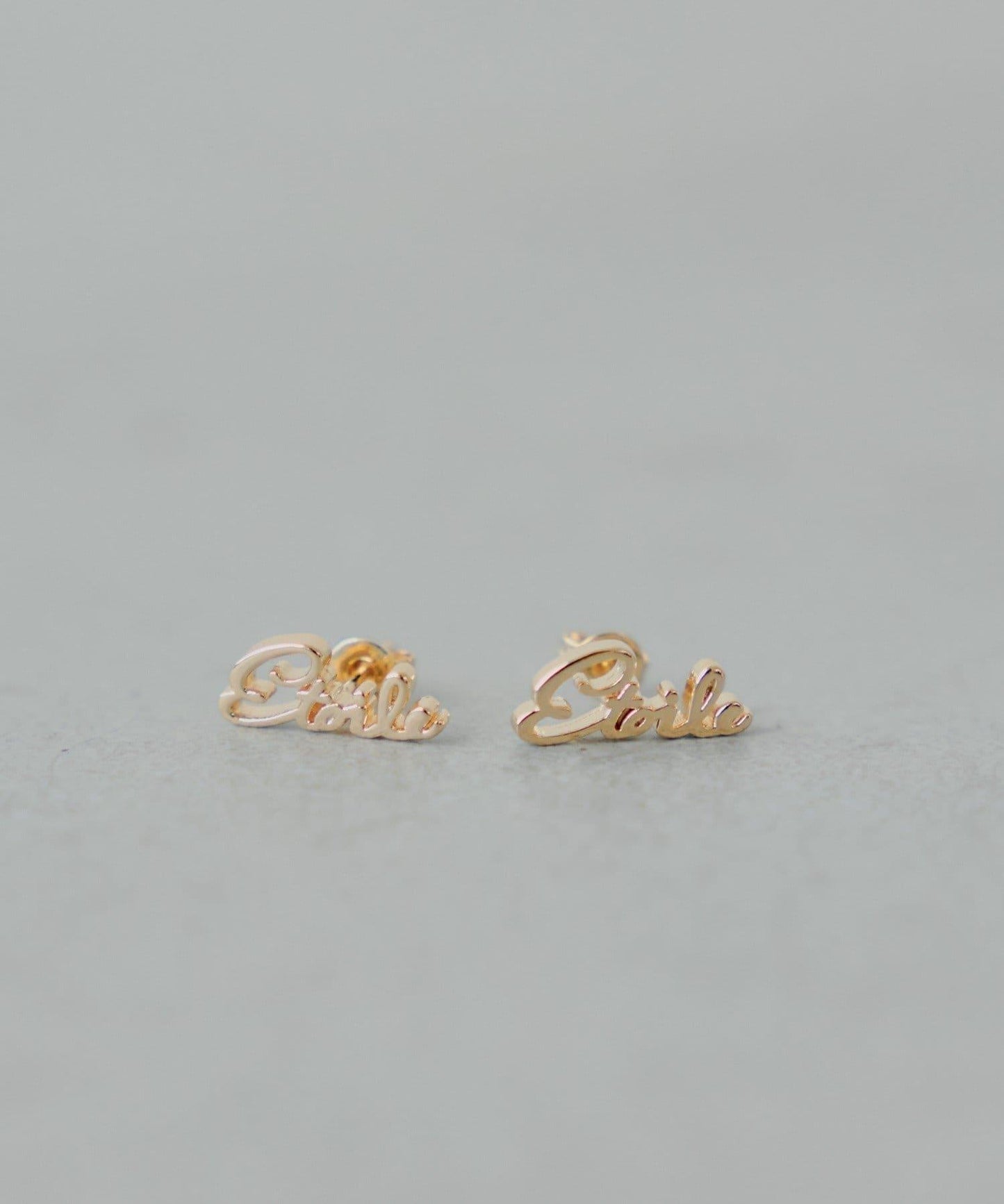 【Chico】標誌圖案耳環