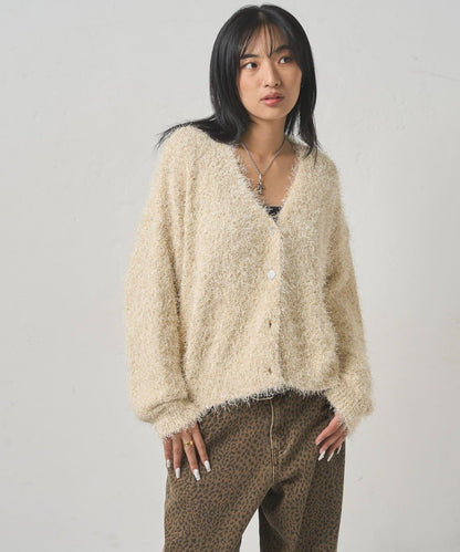 HiNT亮片針織開衫