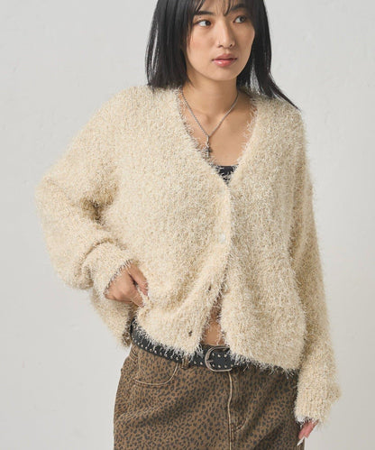 HiNT亮片針織開衫