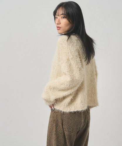 HiNT亮片針織開衫