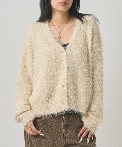 HiNT亮片針織開衫