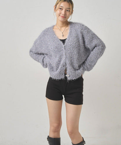 HiNT亮片針織開衫