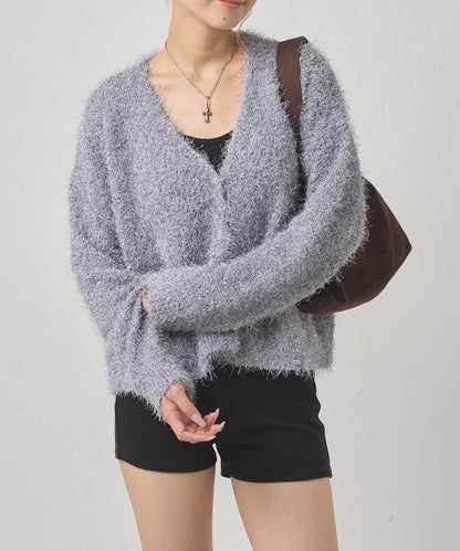 HiNT亮片針織開衫