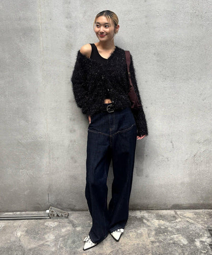 HiNT亮片針織開衫