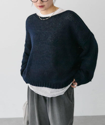 3G水滴天竺針織套頭衫