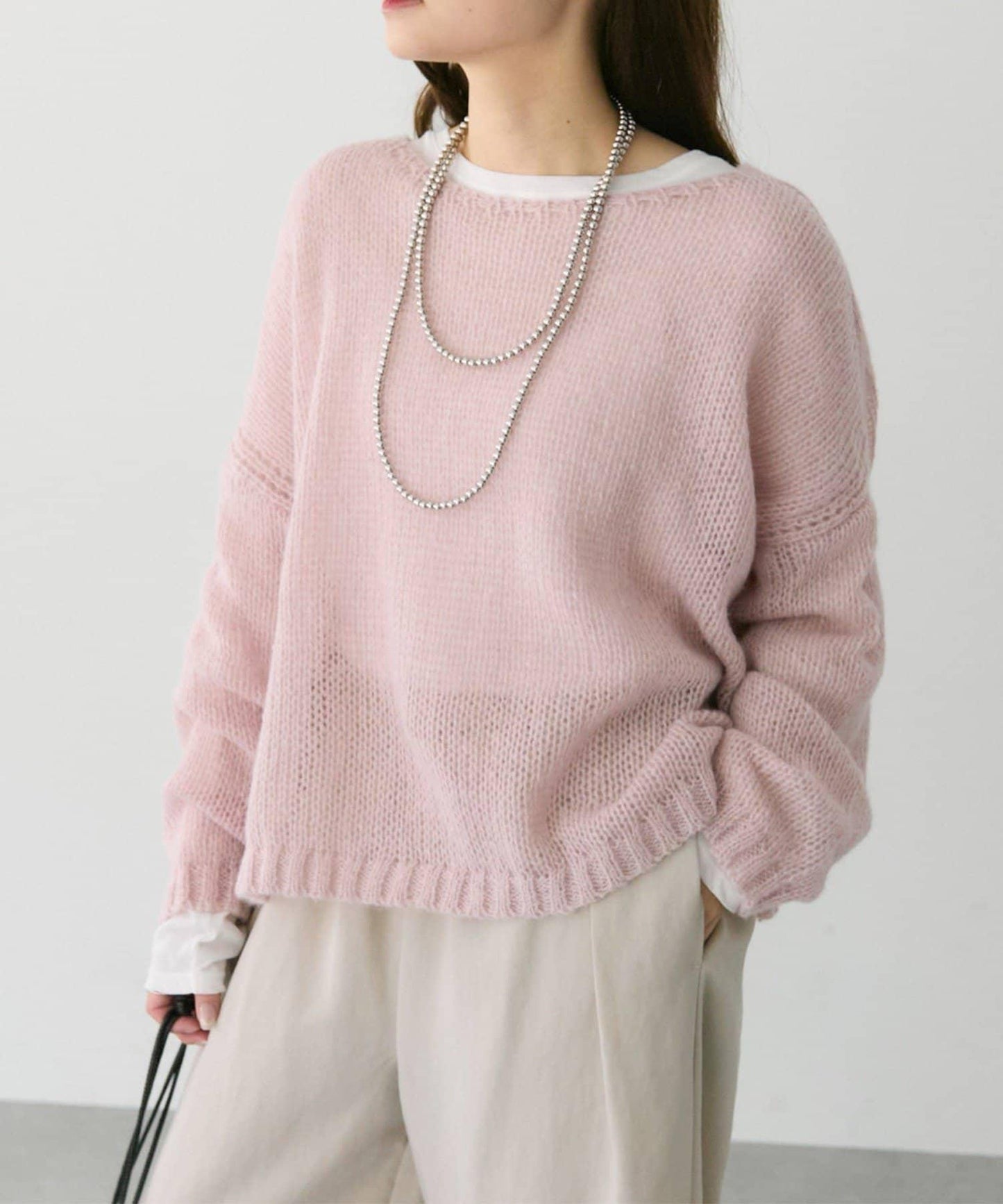 3G水滴天竺針織套頭衫