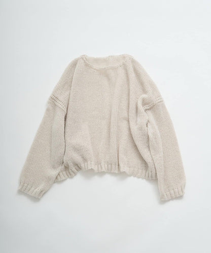 3G水滴天竺針織套頭衫