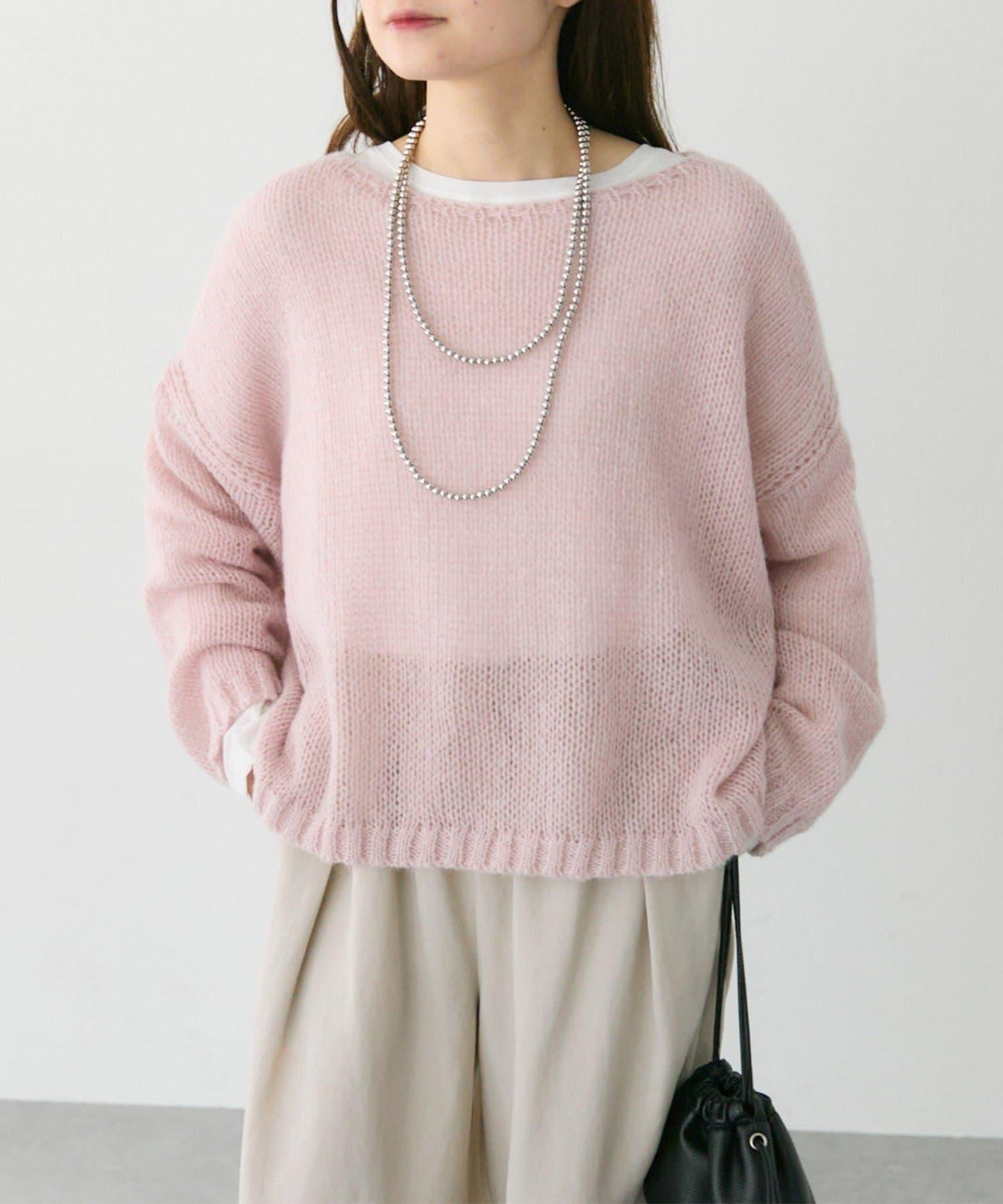 3G水滴天竺針織套頭衫