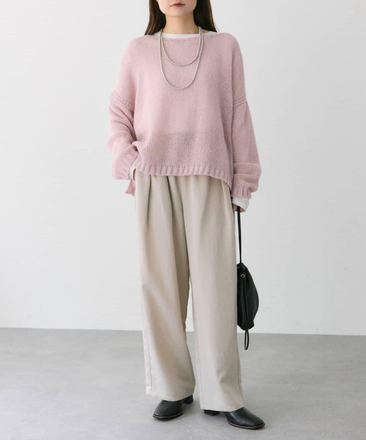 3G水滴天竺針織套頭衫