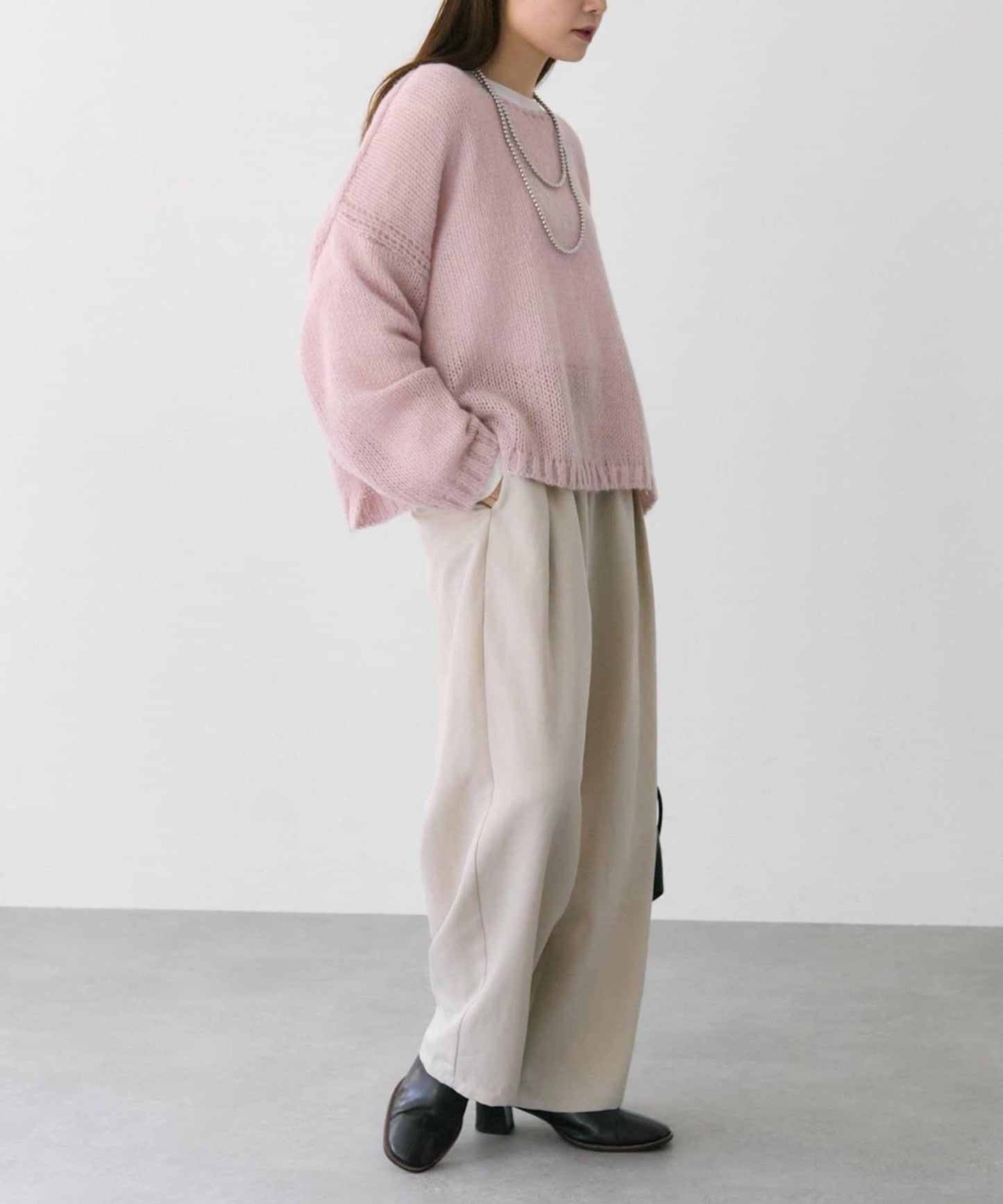 3G水滴天竺針織套頭衫