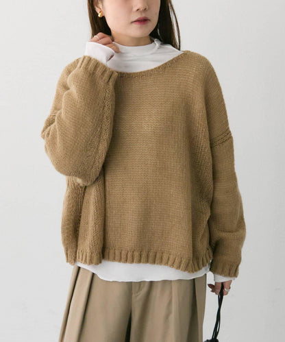 3G水滴天竺針織套頭衫