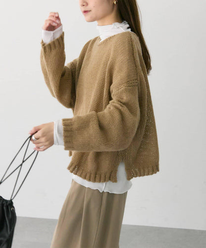 3G水滴天竺針織套頭衫