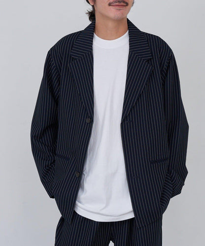 【Kastane】BM條紋單排扣西裝外套