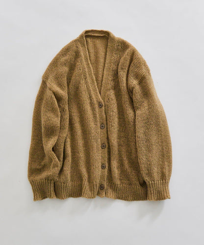 3G落肩天竺針織V領開衫