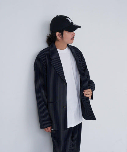 【Kastane】BM條紋單排扣西裝外套