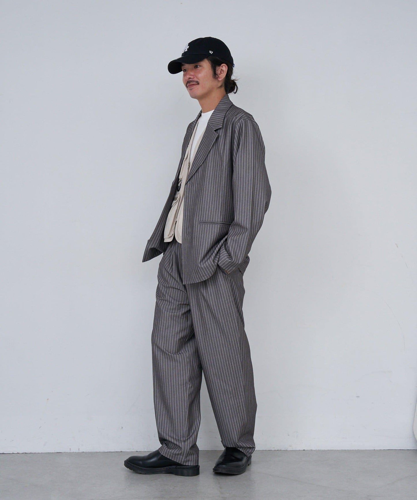 【Kastane】BM 條紋長褲